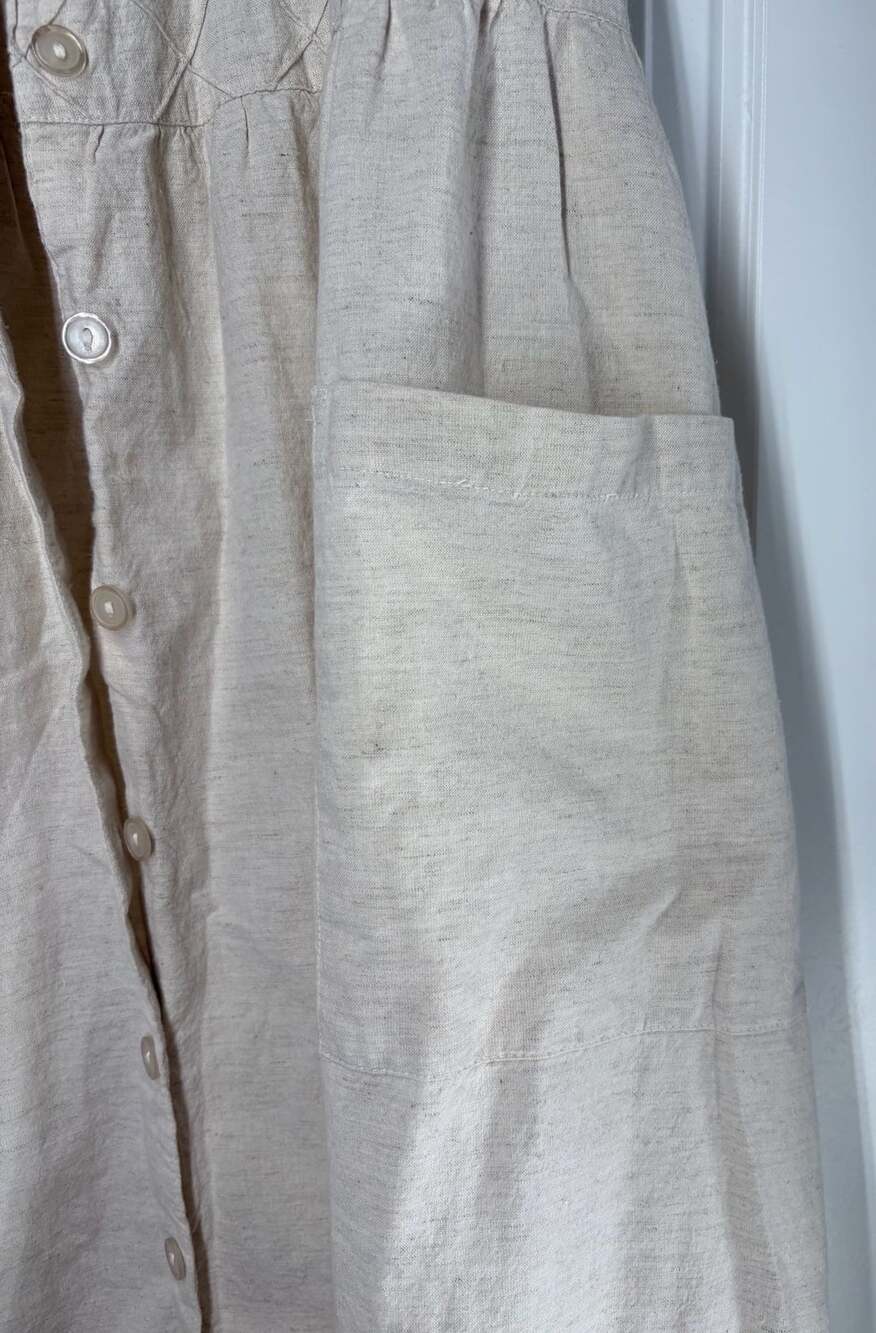 Vintage Amanda Stewart Embroidered Cottagecore Dress XL - Picture 2 of 5
